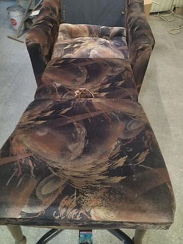 Жумшак креслолор: Кресло - кровать с мягкой обивкой и подлокотниками. Обивка выполнена lalafo.kg да — 2 Жумшак креслолор: Кресло - кровать с мягкой обивкой и подлокотниками. Обивка выполнена — 2