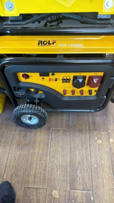 Дизельный генератор ROLF TOP-12000D - Тип: электростанция на at lalafo.kg Дизельный генератор ROLF TOP-12000D - Тип: электростанция на