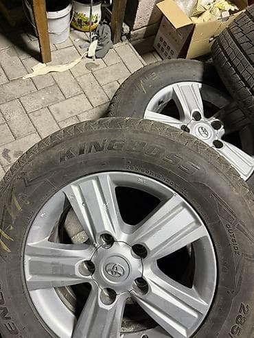 Дөңгөлөктөр монтажда 285 / 60 / R 18, All-season, Комплект, Жол тандабастар (АТ/МТ), Куйма, тешиктери - 5 lalafo.kg да Дөңгөлөктөр монтажда 285 / 60 / R 18, All-season, Комплект, Жол тандабастар (АТ/МТ), Куйма, тешиктери - 5