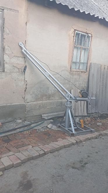 Сдаю Мини-кран (поворотная стрела) с электрической лебёдкой - at lalafo.kg Сдаю Мини-кран (поворотная стрела) с электрической лебёдкой -