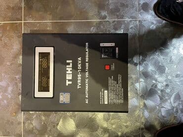 Продаю Новый Стабилизатор напряжения TEHLI TVR95-10KVA (AC Automatic at lalafo.kg Продаю Новый Стабилизатор напряжения TEHLI TVR95-10KVA (AC Automatic