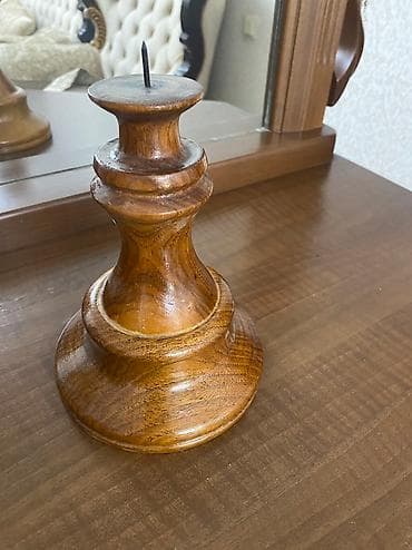 Подсвечник дерево at lalafo.kg Подсвечник дерево