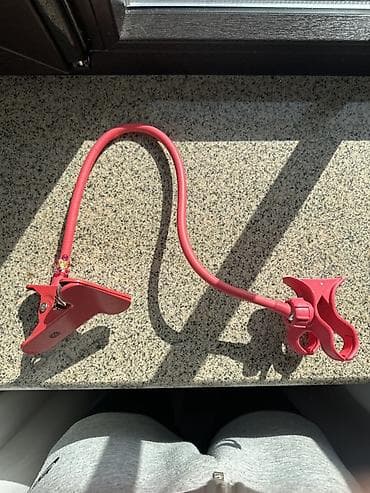 Держатель для смартфона на прищепке с гибкой гусиной шеей. - at lalafo.kg Держатель для смартфона на прищепке с гибкой гусиной шеей. -