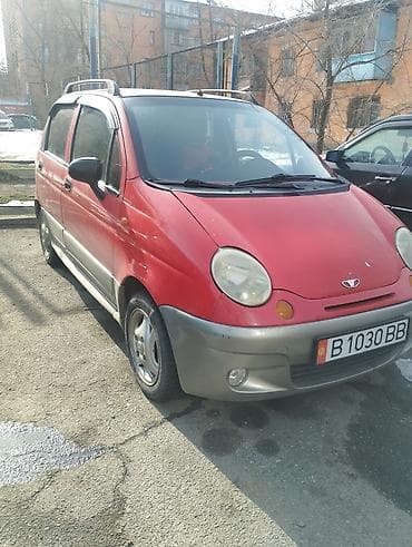 Daewoo Matiz: 2005 г., 0.8 л, Вариатор, Бензин, Хэтчбэк at lalafo.kg Daewoo Matiz: 2005 г., 0.8 л, Вариатор, Бензин, Хэтчбэк