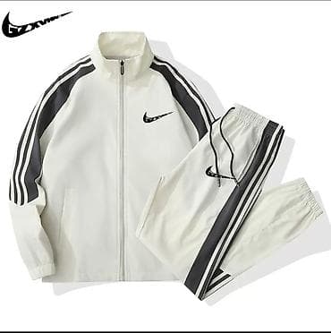 Мужской спортивный костюм, 3XL, Adidas, Новый, цвет - Белый at lalafo.kg Мужской спортивный костюм, 3XL, Adidas, Новый, цвет - Белый