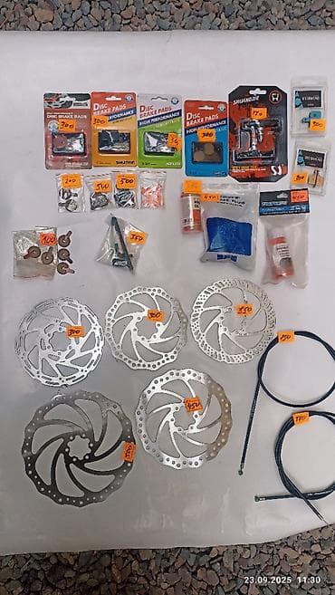 Велозапчасти тормозная система,рулевые ремкомплекты.покрышки at lalafo.kg Велозапчасти тормозная система,рулевые ремкомплекты.покрышки