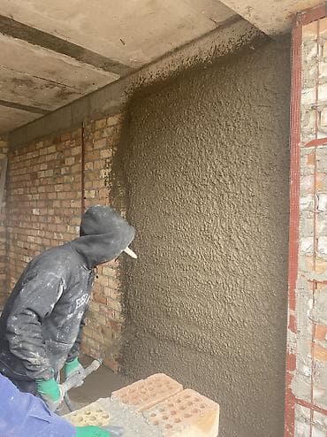 Штукатурка стен, Шпаклевка стен 3-5 лет опыта at lalafo.kg Штукатурка стен, Шпаклевка стен 3-5 лет опыта