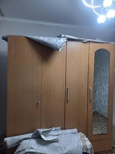 Шифоньер, шкаф для одежды, Б/у, Прямой, ЛДСП at lalafo.kg Шифоньер, шкаф для одежды, Б/у, Прямой, ЛДСП