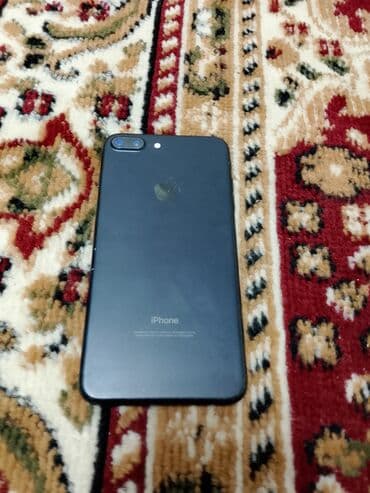 IPhone 7 Plus, Б/у, 256 ГБ, Черный, Защитное стекло, 100 % at lalafo.kg IPhone 7 Plus, Б/у, 256 ГБ, Черный, Защитное стекло, 100 %