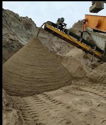 Песок, Ивановский карьер, В тоннах, Зил at lalafo.kg Песок, Ивановский карьер, В тоннах, Зил