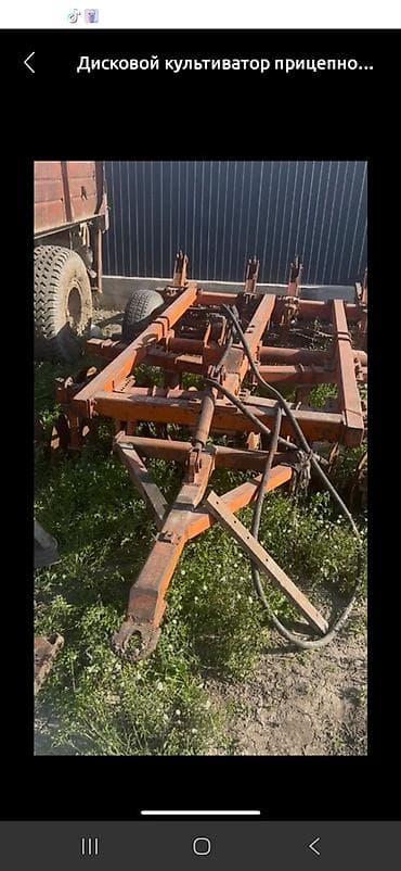Другая сельхозтехника: Дисковый культиватор прицепной - Тип: прицепной дисковый агрегат для at lalafo.kg — 1 Другая сельхозтехника: Дисковый культиватор прицепной - Тип: прицепной дисковый агрегат для — 1
