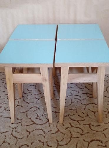 Табуретка, Новый, Дерево, Не раскладной at lalafo.kg Табуретка, Новый, Дерево, Не раскладной