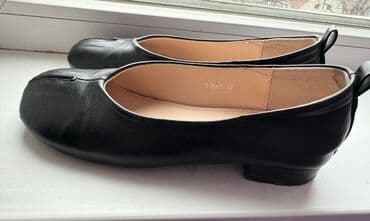 Балетки - Цвет: черный - Размер: на 36-37 (маркировка 218-1 37 at lalafo.kg Балетки - Цвет: черный - Размер: на 36-37 (маркировка 218-1 37