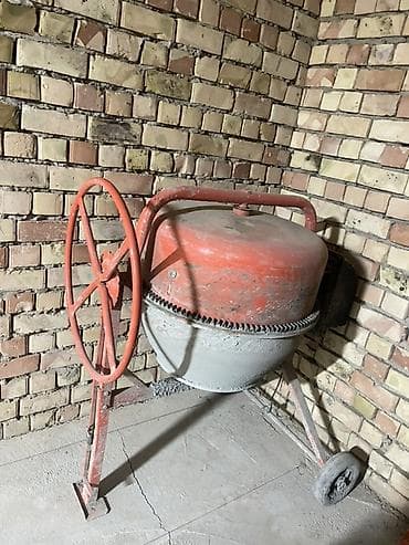 Бетономешалка Гравитационная, Малая (менее 150 л) at lalafo.kg Бетономешалка Гравитационная, Малая (менее 150 л)