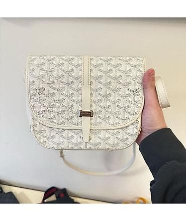 Б/у барсетка Goyard белого цвета в хорошем качестве без всяких минусов lalafo.kg да Б/у барсетка Goyard белого цвета в хорошем качестве без всяких минусов
