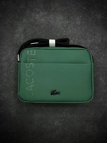 Сумка через плечо Lacoste - Цвет: насыщенный зелёный - Материал at lalafo.kg Сумка через плечо Lacoste - Цвет: насыщенный зелёный - Материал