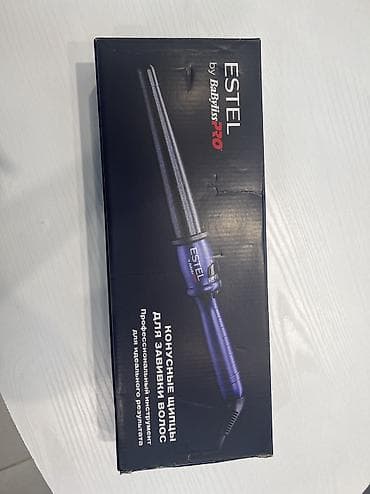 Конусные щипцы для завивки волос ESTEL by BaByliss PRO 🔥 at lalafo.kg Конусные щипцы для завивки волос ESTEL by BaByliss PRO 🔥