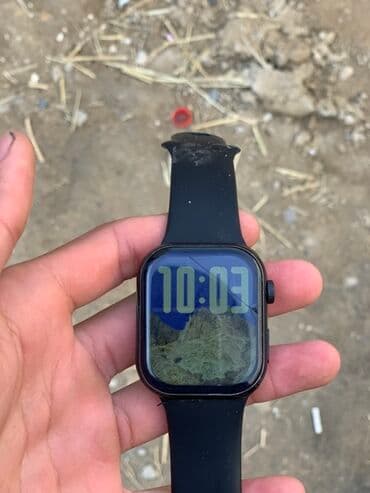 Apple Watch 9 series Комплектация по фото: часы с установленным at lalafo.kg Apple Watch 9 series Комплектация по фото: часы с установленным