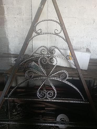 Ачылма дарбазалар: Кованые металлические ворота и калитки под заказ. - Материал: сталь lalafo.kg да — 6 Ачылма дарбазалар: Кованые металлические ворота и калитки под заказ. - Материал: сталь — 6