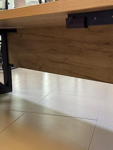 Офис эмереги: Офисный большой стол в стиле лофт - Материал столешницы: плита с lalafo.kg да — 3 Офис эмереги: Офисный большой стол в стиле лофт - Материал столешницы: плита с — 3