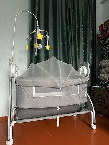 Балдар үчүн дивандар: Люлька, Бешик, Металл, түсү - Боз lalafo.kg да — 1 Балдар үчүн дивандар: Люлька, Бешик, Металл, түсү - Боз — 1