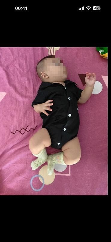 Боди, цвет - Черный at lalafo.kg Боди, цвет - Черный