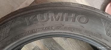 Шины 235 / 55 / R 19, Лето, Б/у, Комплект, Корея, Kumho at lalafo.kg Шины 235 / 55 / R 19, Лето, Б/у, Комплект, Корея, Kumho