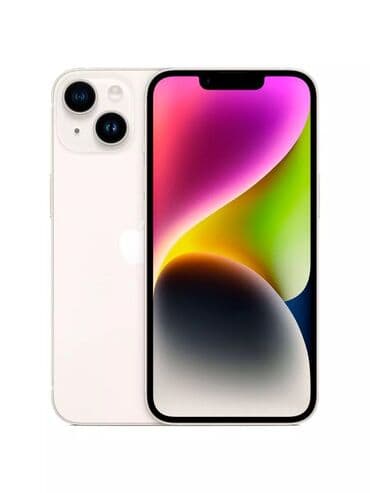 IPhone 14, Б/у, 256 ГБ, Белый, Коробка, 86 % at lalafo.kg IPhone 14, Б/у, 256 ГБ, Белый, Коробка, 86 %