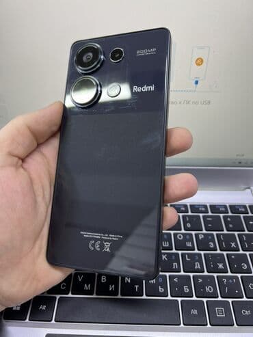 Redmi, Redmi Note 13 Pro, Б/у, 512 ГБ, цвет - Черный, 2 SIM at lalafo.kg Redmi, Redmi Note 13 Pro, Б/у, 512 ГБ, цвет - Черный, 2 SIM