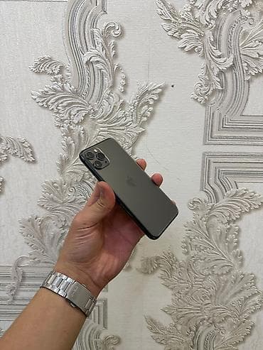 IPhone 11 Pro, Б/у, 256 ГБ, Защитное стекло, Чехол, 83 % at lalafo.kg IPhone 11 Pro, Б/у, 256 ГБ, Защитное стекло, Чехол, 83 %