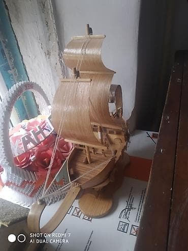 Авторские деревянные изделия ручной работы - Декоративный парусный at lalafo.kg Авторские деревянные изделия ручной работы - Декоративный парусный