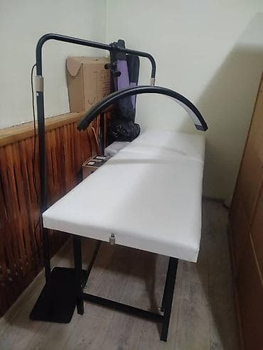 Косметологический/массажный стол с LED-арочной лампой - Размеры at lalafo.kg Косметологический/массажный стол с LED-арочной лампой - Размеры