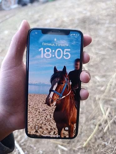 IPhone X, 64 ГБ, Серебристый at lalafo.kg IPhone X, 64 ГБ, Серебристый