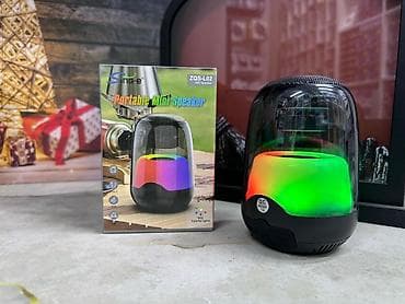 Портативная мини‑колонка Sing-e ZQS-L02 с подсветкой - Беспроводная at lalafo.kg Портативная мини‑колонка Sing-e ZQS-L02 с подсветкой - Беспроводная