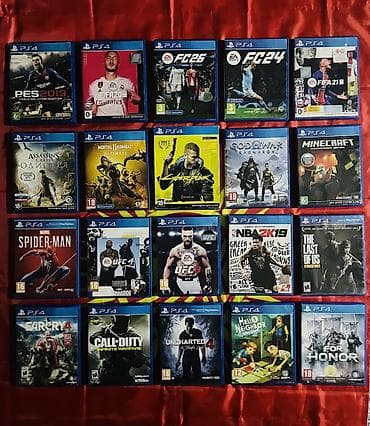 Продается коллекция дисков для PS4 (Blu‑ray), 20 оригинальных дисков ✅ at lalafo.kg Продается коллекция дисков для PS4 (Blu‑ray), 20 оригинальных дисков ✅