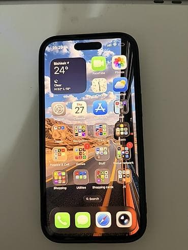 IPhone 15, 256 ГБ, черный (модель A3090, артикул MTMN3J/A) - Экран с at lalafo.kg IPhone 15, 256 ГБ, черный (модель A3090, артикул MTMN3J/A) - Экран с