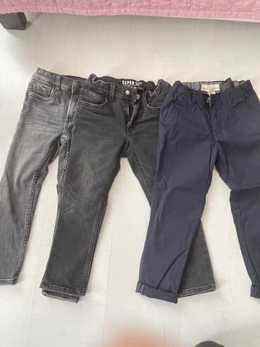 Продаю б/у джинсы. Размер 4-6 лет. Zara и H&M. Оригинал, в at lalafo.kg Продаю б/у джинсы. Размер 4-6 лет. Zara и H&M. Оригинал, в