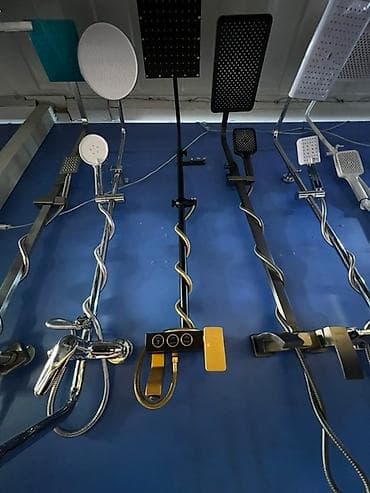 Душ топтомдору: Душевые системы и смесители для ванной - Настенные душевые комплекты lalafo.kg да — 1 Душ топтомдору: Душевые системы и смесители для ванной - Настенные душевые комплекты — 1