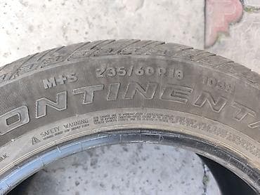 Шины 235 / 60 / R 18, Лето, Комплект, Внедорожные (АТ/МТ), Continental at lalafo.kg Шины 235 / 60 / R 18, Лето, Комплект, Внедорожные (АТ/МТ), Continental
