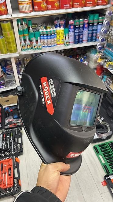 Ширетүүдө колдонулуучу беткап, Жаңы, Rodex, Автоматтык хамелеон чыпкалары lalafo.kg да — 1 Ширетүүдө колдонулуучу беткап, Жаңы, Rodex, Автоматтык хамелеон чыпкалары — 1