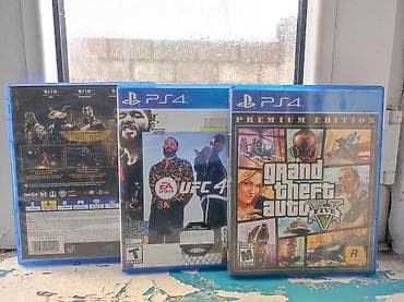 Диски на PS4 GTA5, UFC INJUSTICE 2 at lalafo.kg Диски на PS4 GTA5, UFC INJUSTICE 2