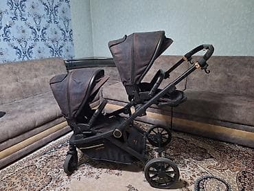 Коляска, Другой бренд, цвет - Черный, Б/у, Самовывоз at lalafo.kg Коляска, Другой бренд, цвет - Черный, Б/у, Самовывоз