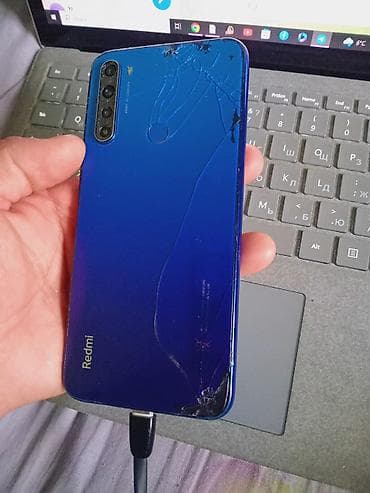 Redmi, Redmi Note 8, 32 ГБ, цвет - Синий, 2 SIM at lalafo.kg Redmi, Redmi Note 8, 32 ГБ, цвет - Синий, 2 SIM