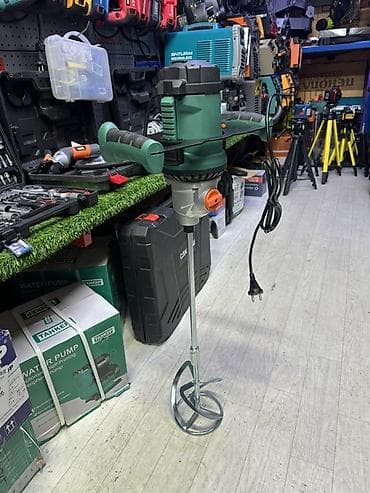 Курулуш аралаштыргычтар: Электрический строительный миксер Power Action EM1800 - Мощность lalafo.kg да — 1 Курулуш аралаштыргычтар: Электрический строительный миксер Power Action EM1800 - Мощность — 1