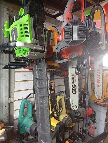 Электропилы и бензопилы — широкий выбор - Типы: электрические и at lalafo.kg Электропилы и бензопилы — широкий выбор - Типы: электрические и