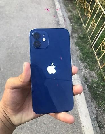 IPhone 12, Б/у, 64 ГБ, Синий, Защитное стекло, 76 % at lalafo.kg IPhone 12, Б/у, 64 ГБ, Синий, Защитное стекло, 76 %