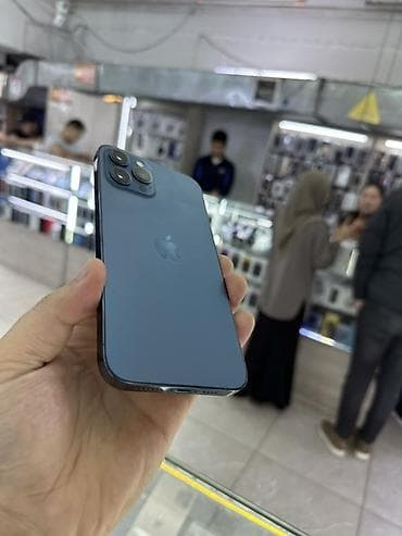 IPhone 12 Pro Max, Б/у, 256 ГБ, Sierra Blue, Зарядное устройство, Защитное стекло, Чехол, 95 % at lalafo.kg IPhone 12 Pro Max, Б/у, 256 ГБ, Sierra Blue, Зарядное устройство, Защитное стекло, Чехол, 95 %