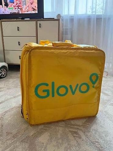 Терморюкзак/сумка для доставки Glovo (желтый) Срочно продаю есть 3 at lalafo.kg Терморюкзак/сумка для доставки Glovo (желтый) Срочно продаю есть 3
