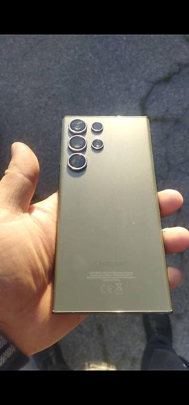 Samsung Galaxy S23 Ultra, Б/у, 256 ГБ, цвет - Серый, 2 SIM at lalafo.kg Samsung Galaxy S23 Ultra, Б/у, 256 ГБ, цвет - Серый, 2 SIM