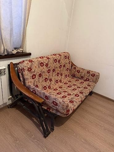 Бир жарым керебеттер: Диван-кровать раскладной с металлическим каркасом - Тип: двухместный lalafo.kg да — 5 Бир жарым керебеттер: Диван-кровать раскладной с металлическим каркасом - Тип: двухместный — 5